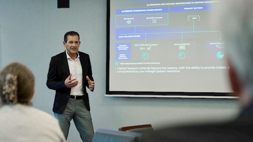 Federico Morales-Zimmermann, vice president and general manager for global OEM customers, products and engineering, Clarios.