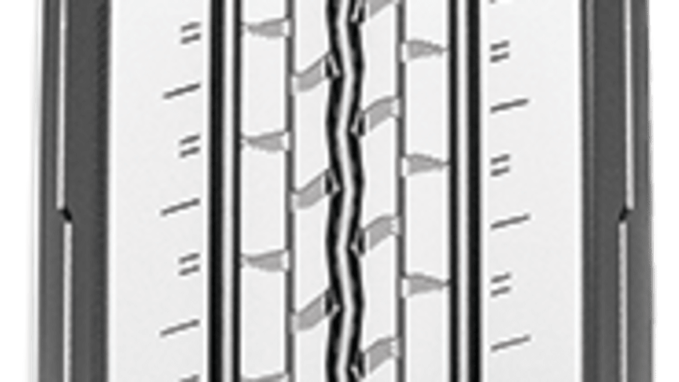 Conti Hybrid HT3 truck tire.