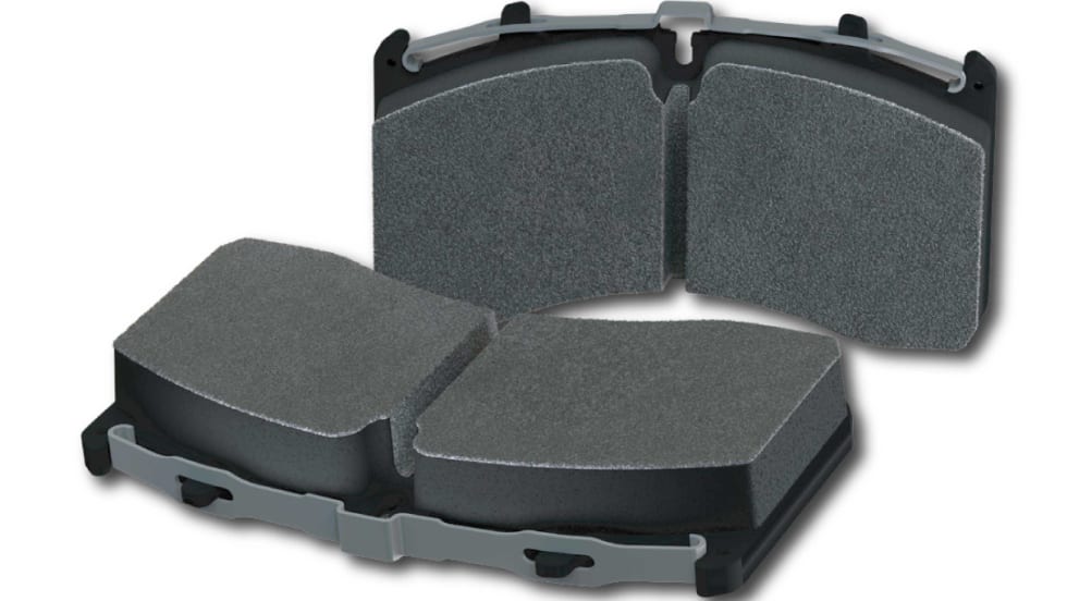Cummins MFlex4 heavy-duty brake pad. 