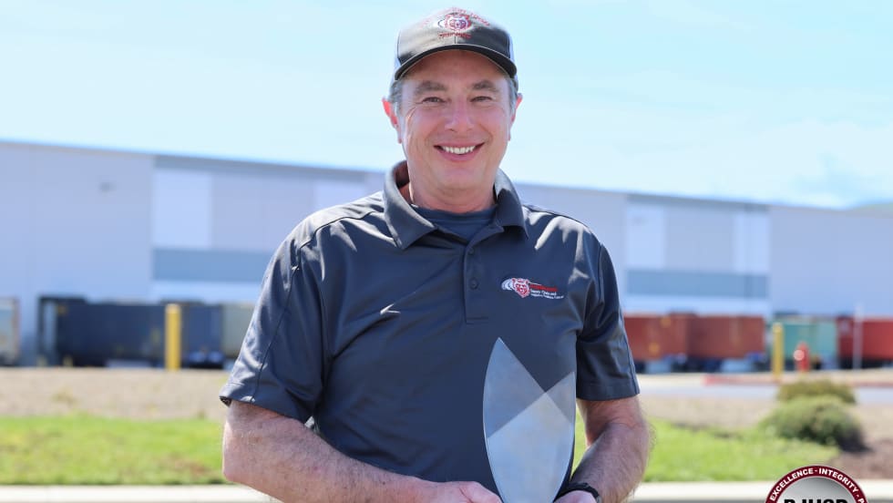 Dave Dein with trophy