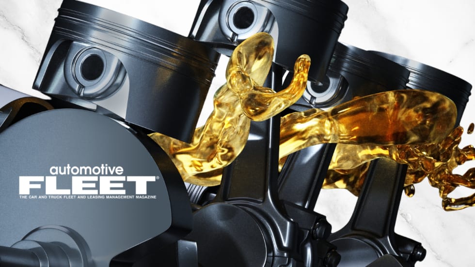 A photo of lubricant moving around an engine. 