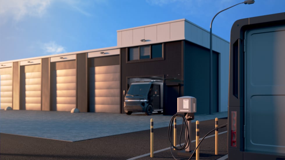 Enphase CS-100 truck charger.