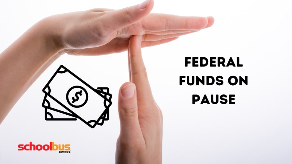 Federal funds on pause