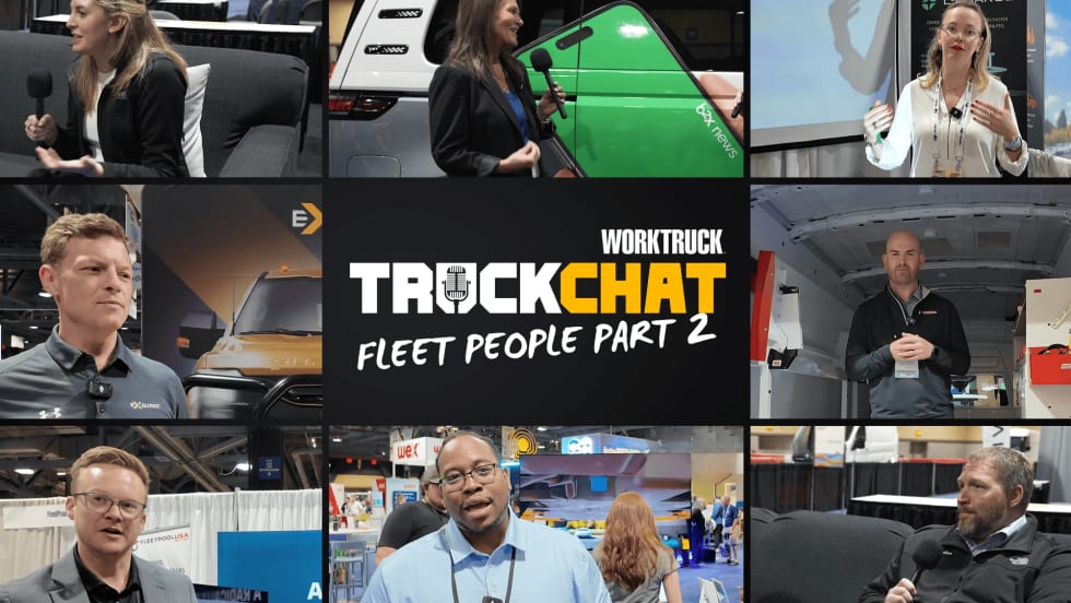 Collage of interviews from the Fleet People Part 2 episode of Truck Chat