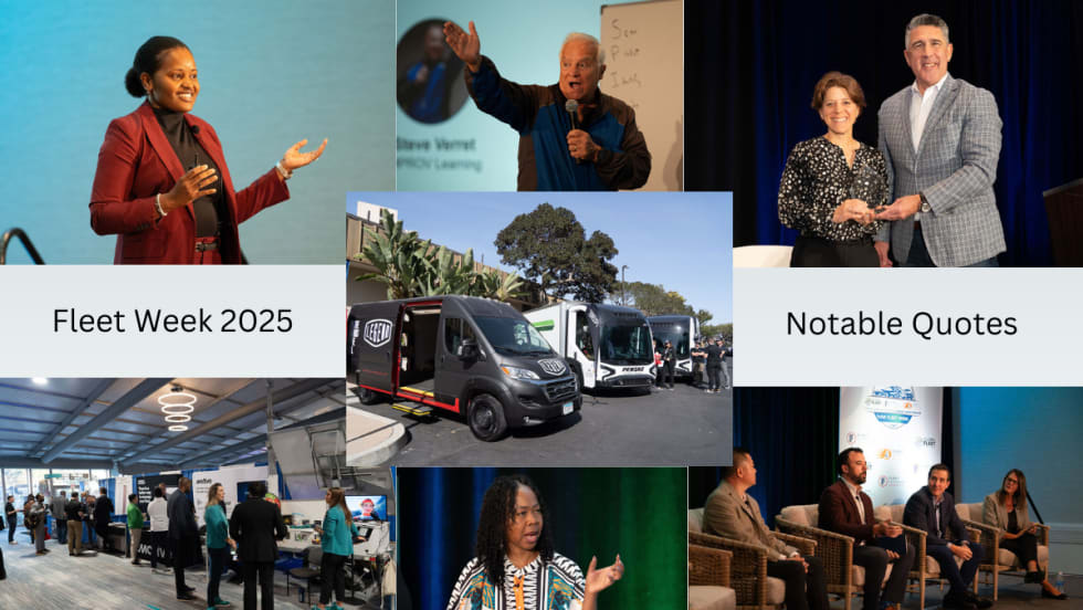 Collage of photos from the 2024 Fleet Week Conferences