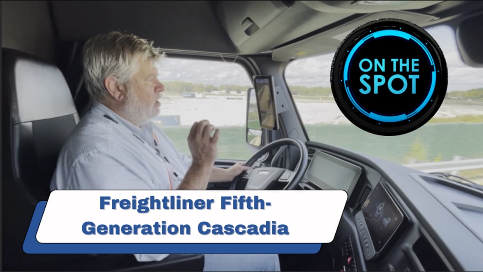 HDT On the Spot: 5th Generation Freightliner Cascadia test drive.