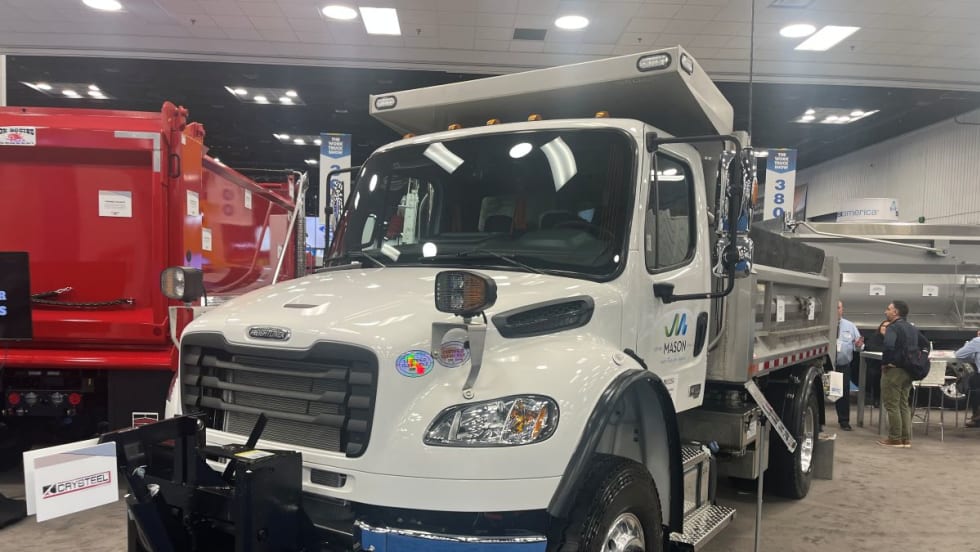 Freightliner M2 truck.