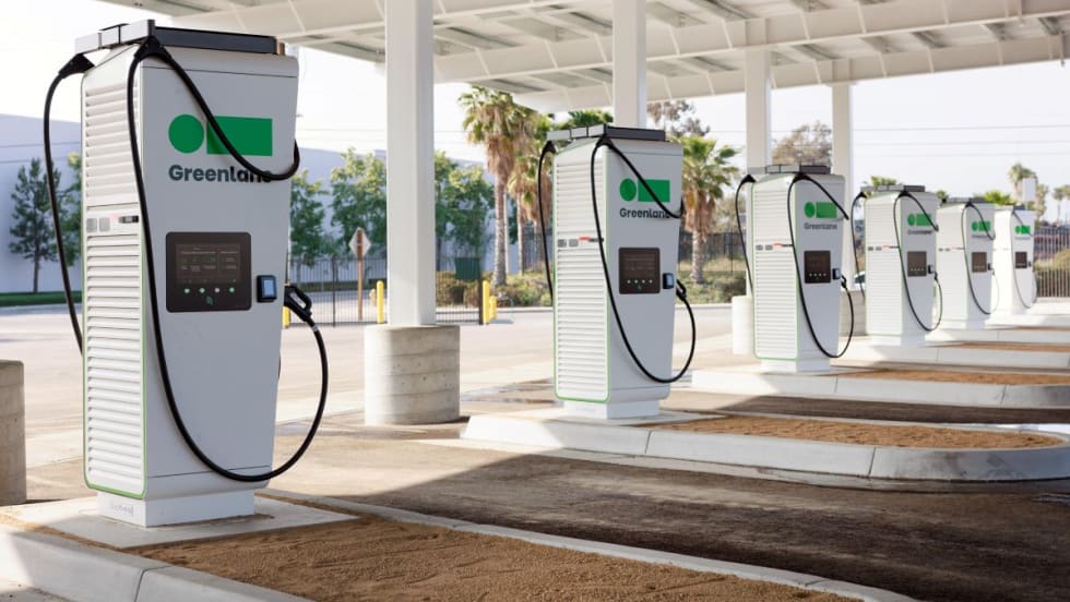 Greenlane EV chargers. 