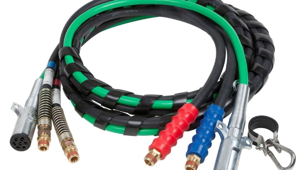 Grote Plug-and-Go power/air assembly for tractor-trailers.