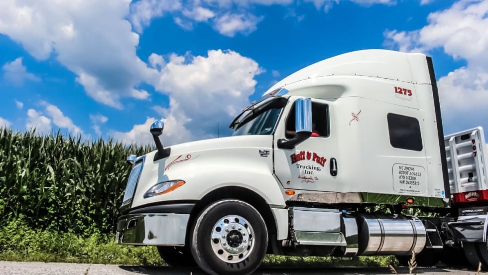 Huff & Puff Trucking.