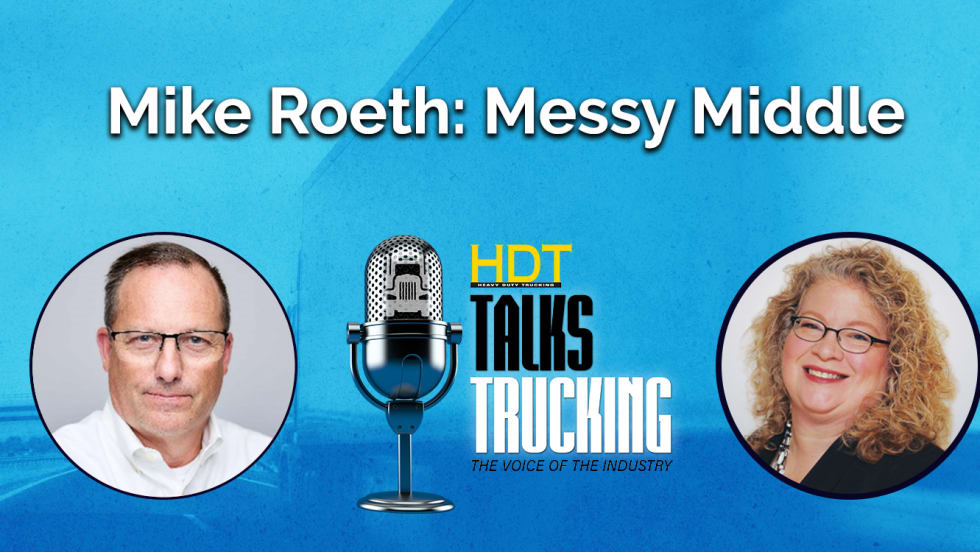 NACFE's Mike Roeth and HDT's Deborah Lockridge