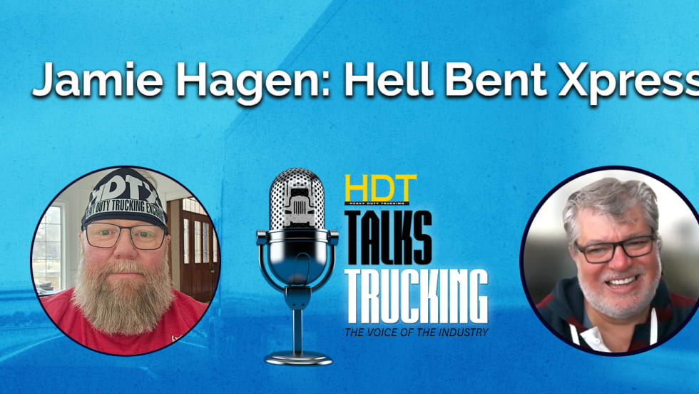 HDT Talks Trucking: Fleet owner Jamie Hagen.