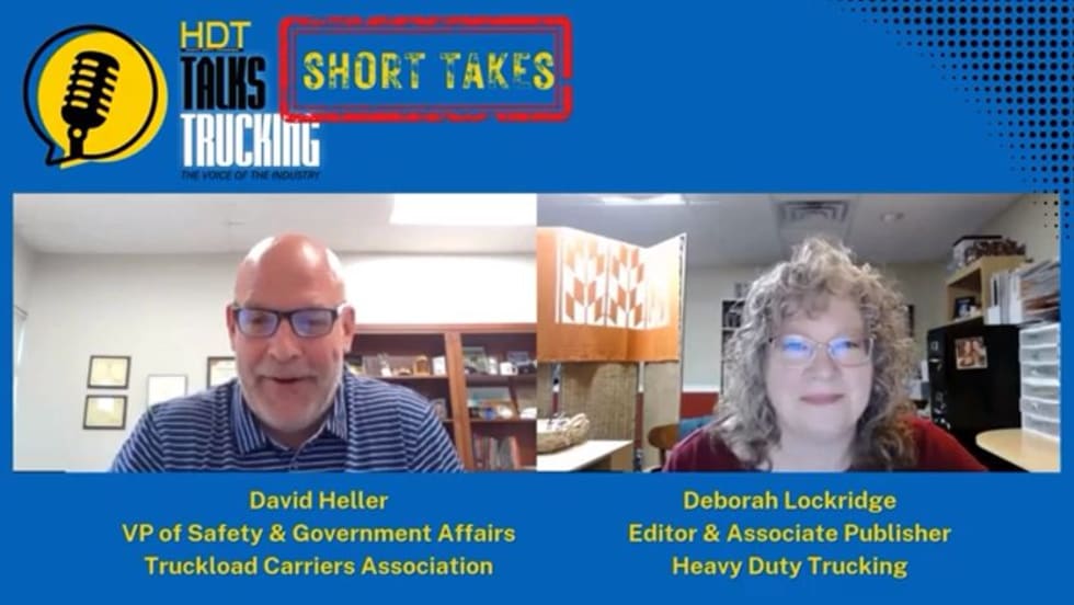 TCA's David Heller and HDT's Deborah Lockridge 