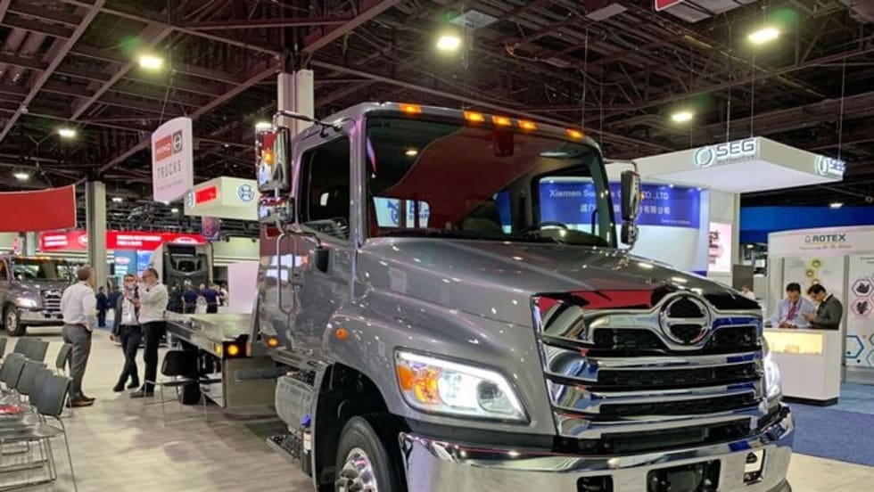 Hino L Series truck.