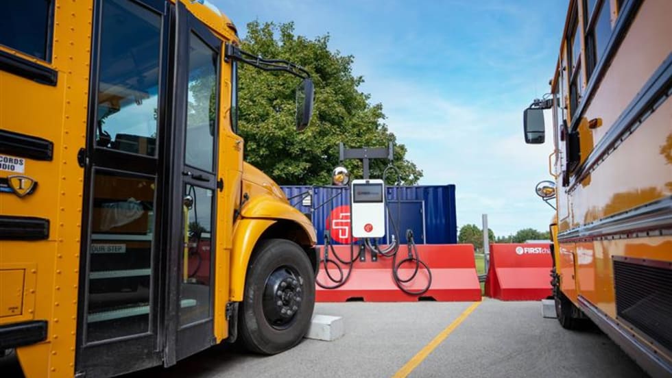 First Student Buses Charging