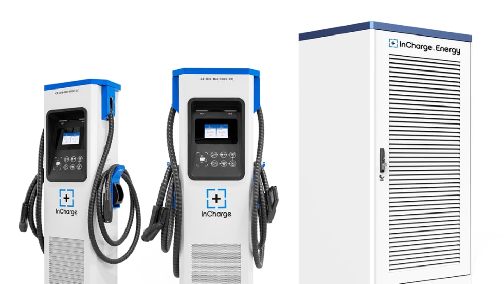 InCharge BEV charging station.
