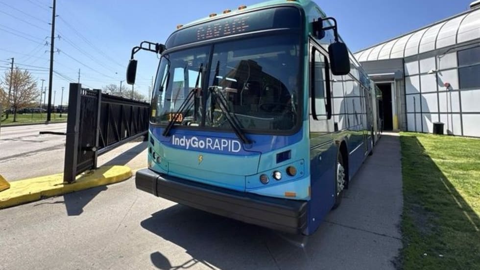 IndyGo Blue Line bus