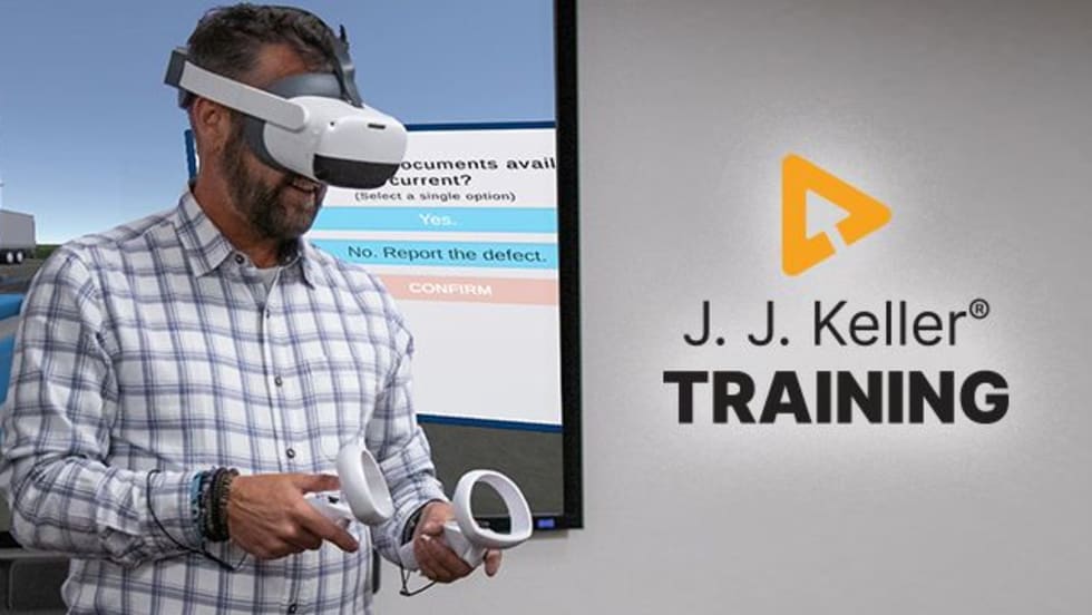 J.J. Keller VR training. 