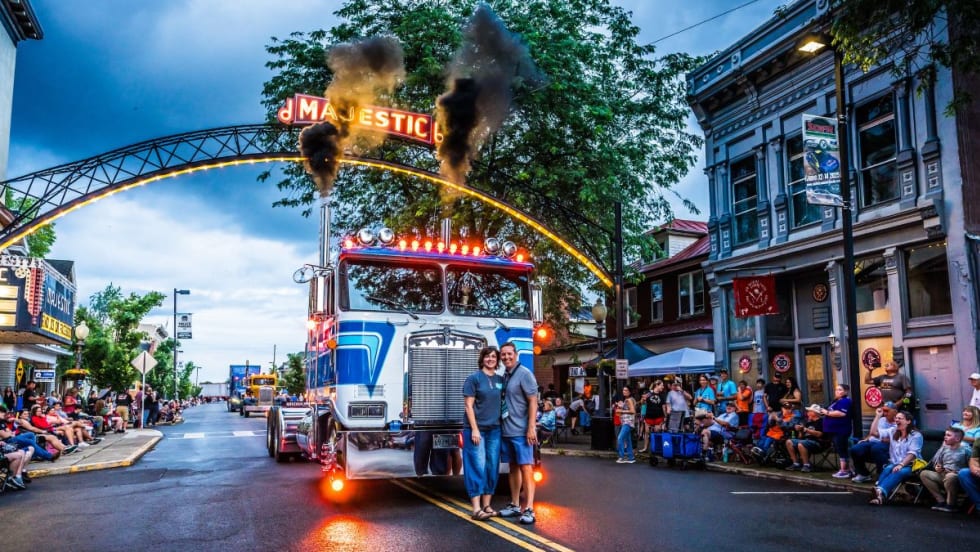 2025 Classic Kenworth Truck Parade.