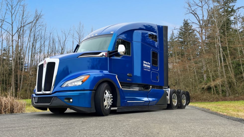 2024 Kenworth T680 tractor.
