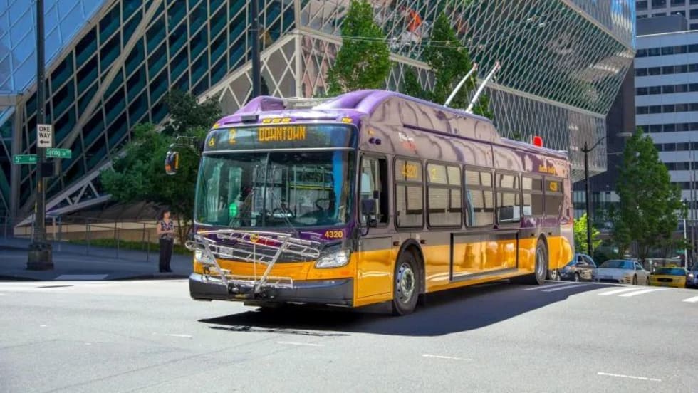 King County Metro bus.