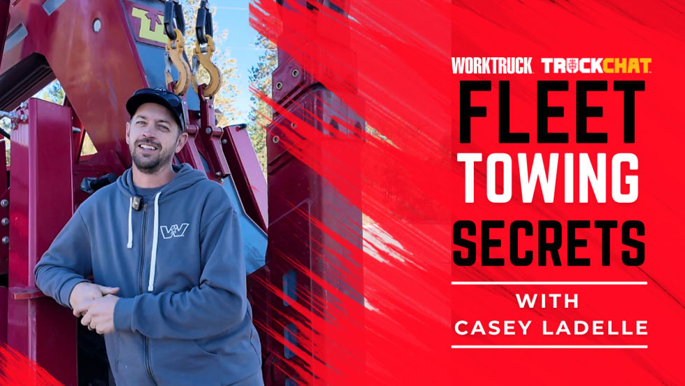 Photo of Casey LaDelle of Cascade Heavy Rescue as he shares fleet towing secrets with Work Truck