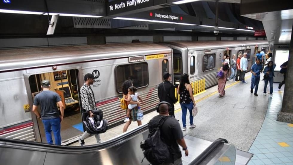 LA Metro subway