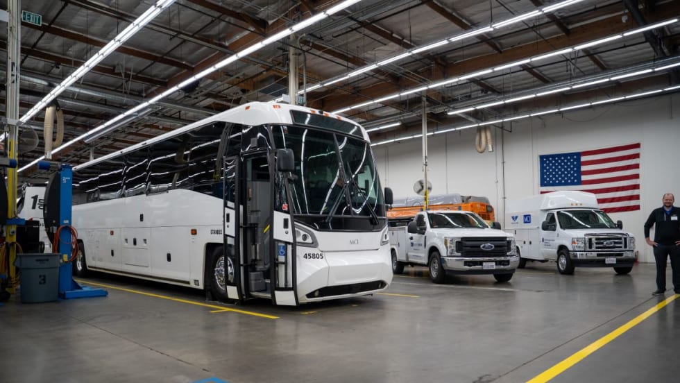 MCI Torrance, Calif., service center.