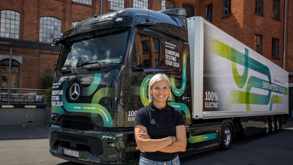 Karin Rådström, CEO Mercedes-Benz Trucks.