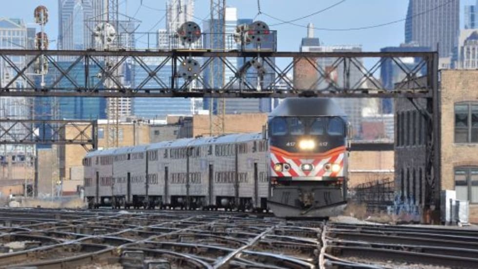 Metra railcar