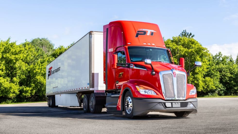 Paper Transport Kenworth truck.