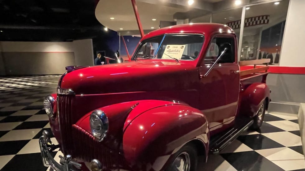Armacost Museum - 1946 Studebaker pickup truck. 