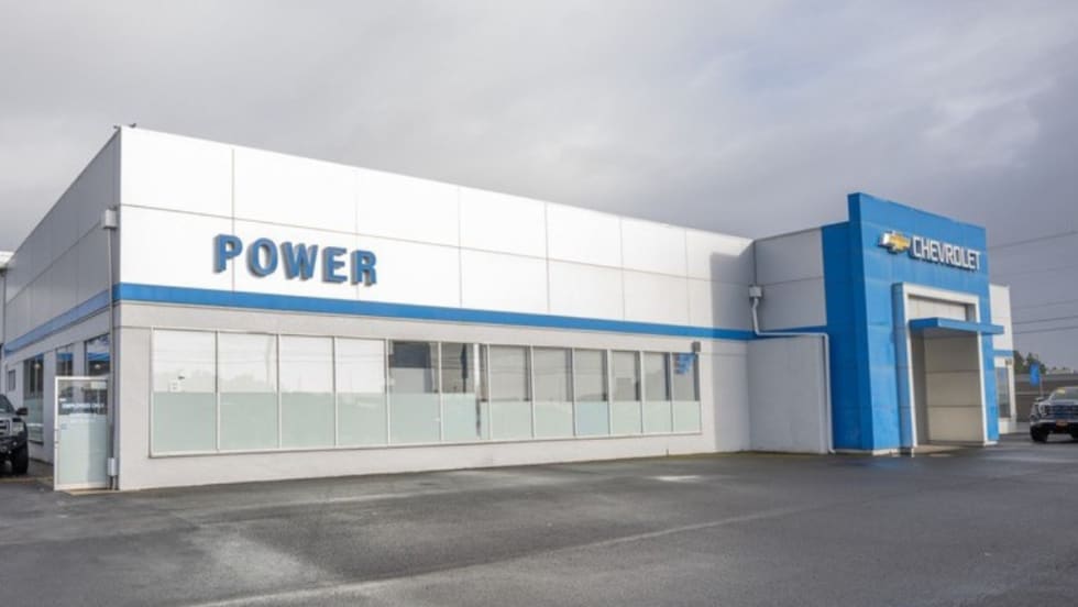 storefront of Power Chevrolet