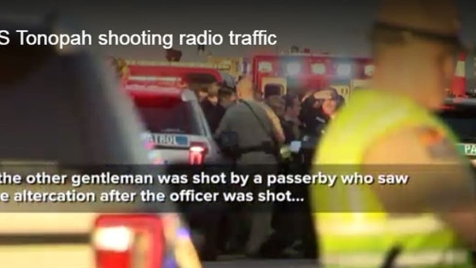 An Arizona Department of Public Safety trooper was ambushed and shot while responding to an accident. The attack ended when the suspect was killed by a civilian. (Photo: ABC 15 screen shot)