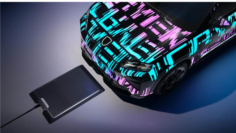 prototype Porsche Cayenne with 