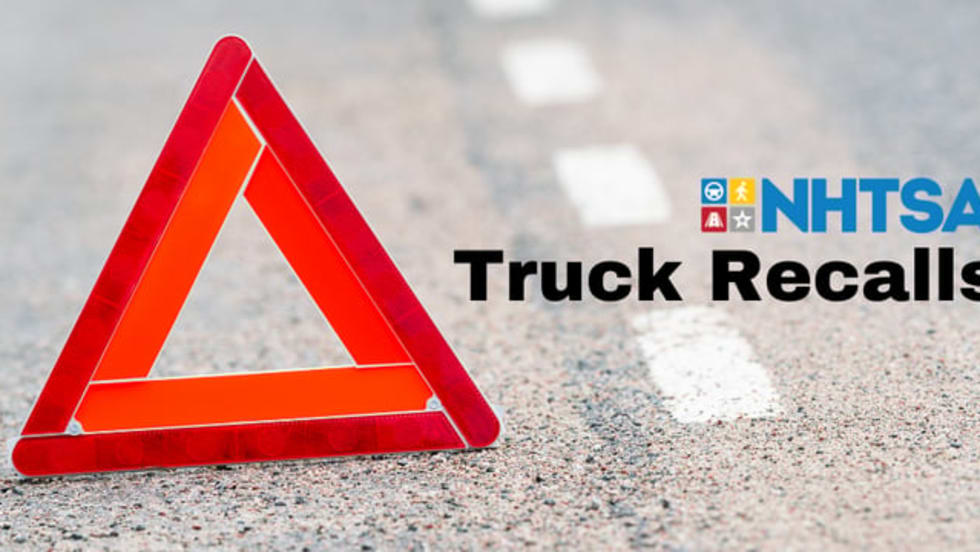 Truck Recall graphic