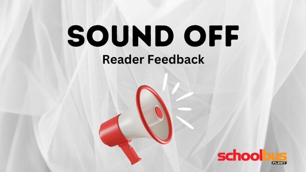 Sound off reader feedback