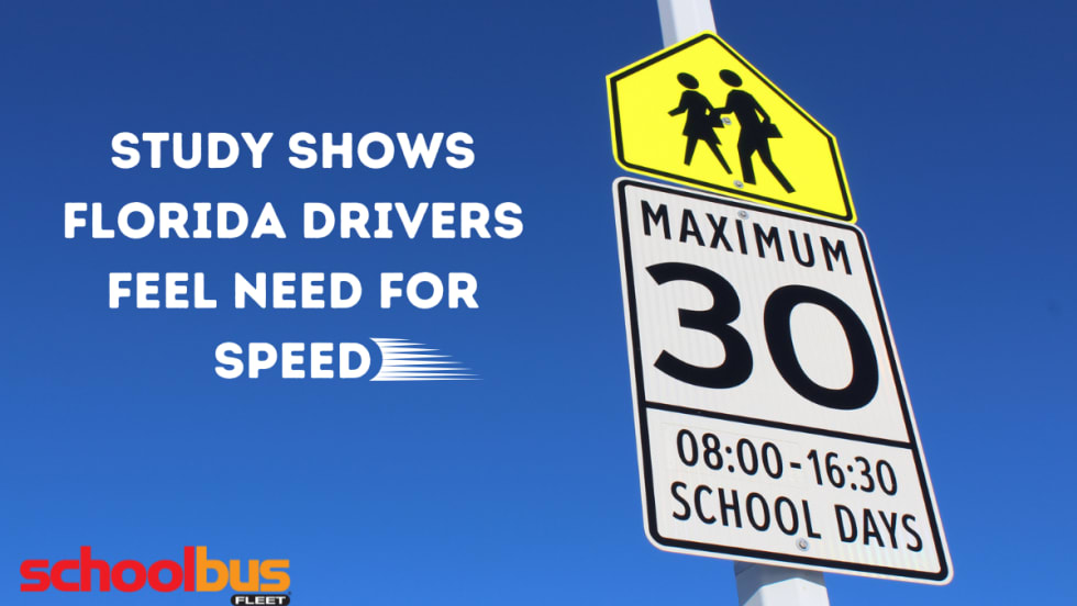 a school zone speed limit sign