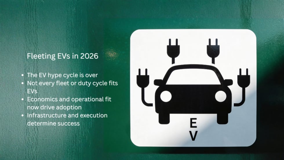 Graphic of EV charging sign