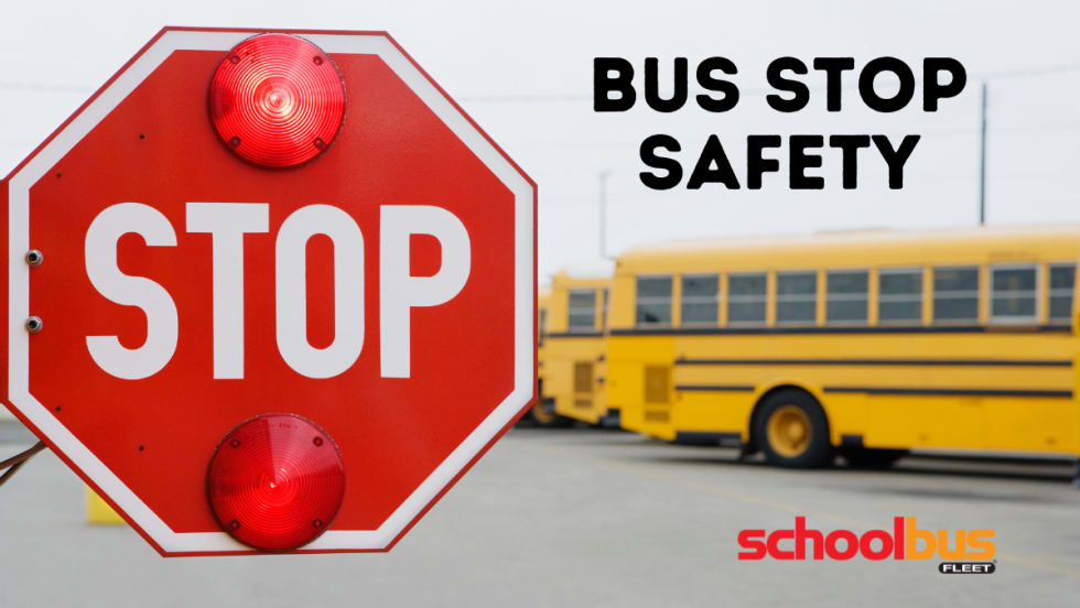 school bus stop sign