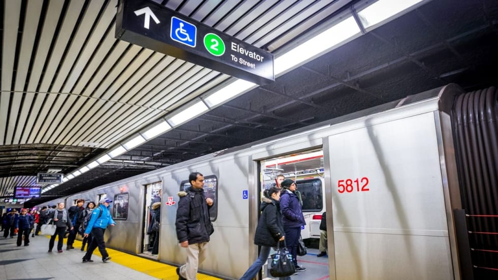 TTC Line 2 Train