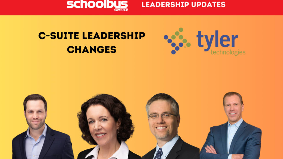 Tyler Technologies C-suite leadership changes and headshots
