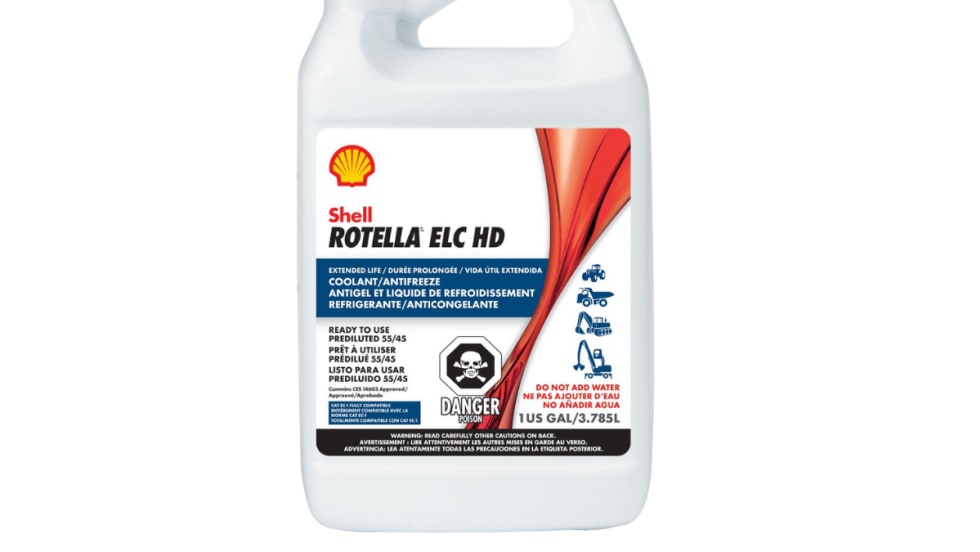 Shell Rotella ELC HD for Heavy-Duty Engines.