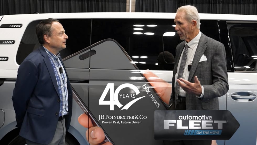 Video interview on show floor