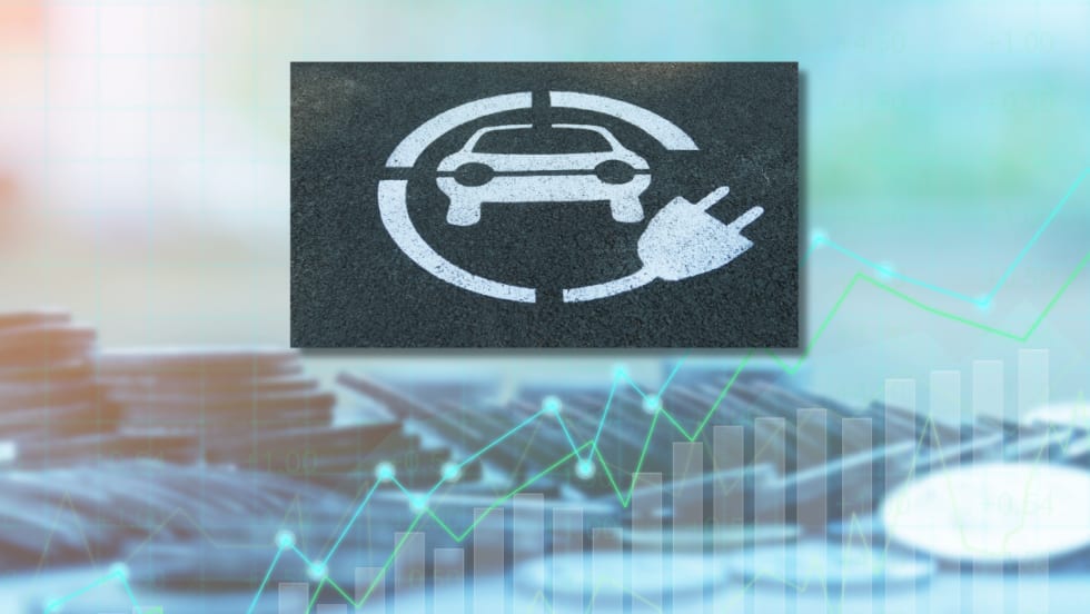 EV charging symbol