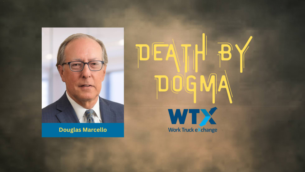 Photo of Doug Marcello for Death By Dogma Keynote presentation at WTX