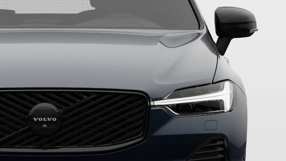 The grille of a 2026 Volvo.