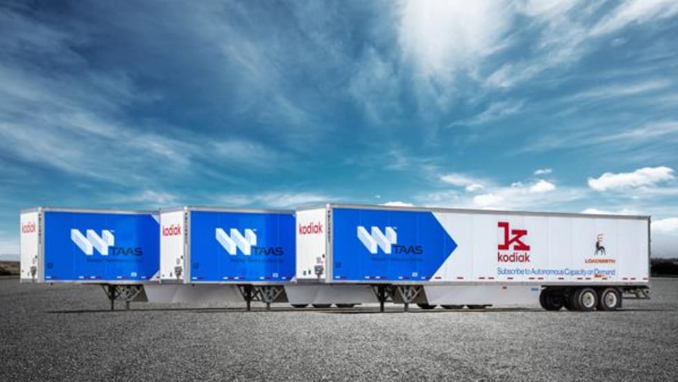 Wabash dry van trailers.