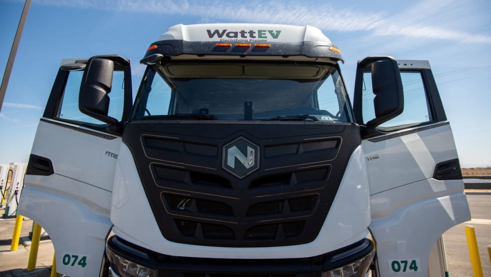 Nikola Tre Class 8 truck.