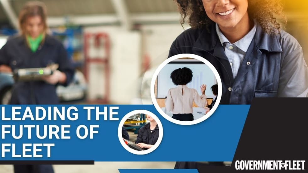 Women working in technician roles and another woman leading a team. 